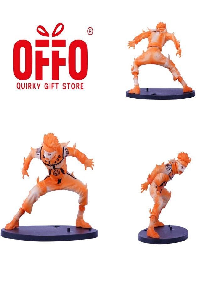 Offo Naru-to Anime Action Figure| Lightweight and Attractive Durable Toy Figures for Home Decors Office Desk and Study Table - Image 4